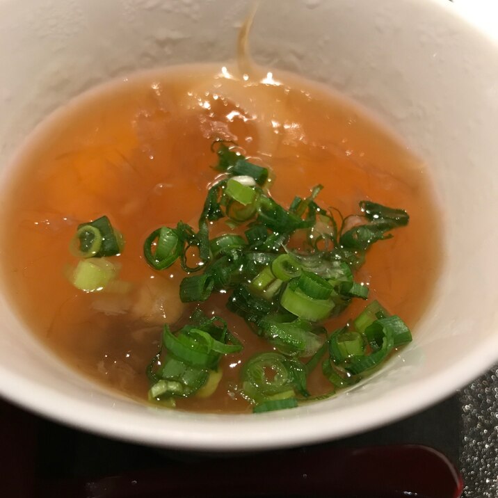 中華風の春雨スープ